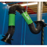 Traitement des fumees Bras polyarticule 4m mural Ø160mm BGT