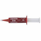 Colle et Etanchéité Pâte d'étanchéité Loctıte UNIJOINT 518, Ester diméthacrylate Rouge, Seringue 25 ml