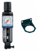 Fluiditique Filtre regulateur 1/2 avec mano et fixation Prevost