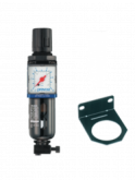 Fluiditique Filtre regulateur 3.8 avec mano et fixation Prevost
