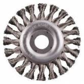 Abrasif Brosse circulaire 125 x 13 x 28 x 22.23 Inox fil 0.5 Rhodius