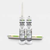 Colle et Etanchéité Mastic colle haut module à base de polymère hybride RESYBRID CRISTAL 290 ml KeraKoll