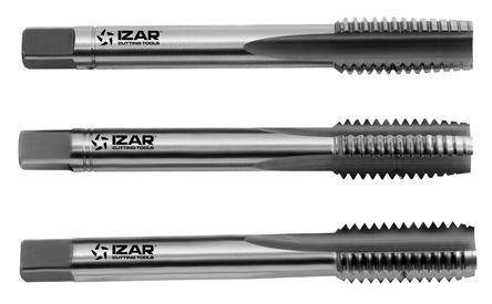 Jeu de tarauds main M5X0.80 N&deg;1 - N&deg;2 - N&deg;3 Izar