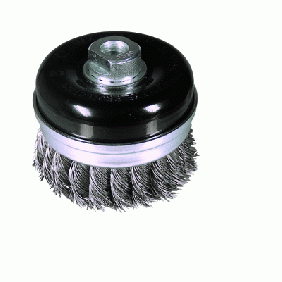 Finition Brosse boisseau Acier STBZ 65x20 M14 0,5 MM Rhodius