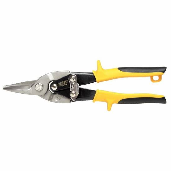 Outillage a main Cisaille &agrave; t&ocirc;le coupe droite 1.2mm KS TOOLS