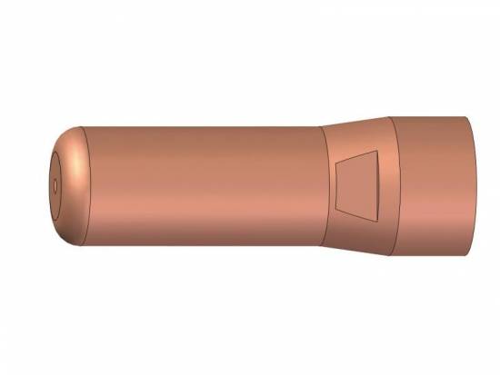 Decoupeur plasma Electrode 110-130A LL ZETA (blister 5U) Trafimet