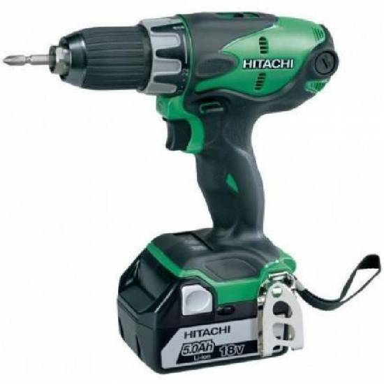 Meuleuse Per&ccedil;euse-visseuse 18V 5.0Ah 55Nm (valise+3 batteries) Hikoki