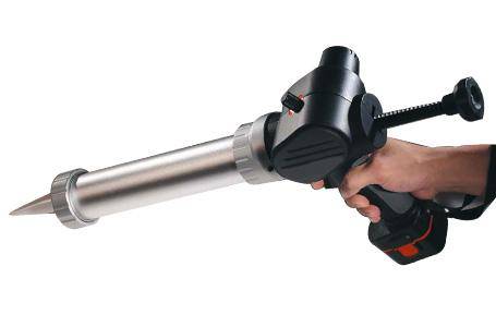 Outil Pneumatique Pistolet &agrave; cartouche et poche 400ml batterie Lithium 10.8V + 1 chargeur + 1 batterie Cedrey