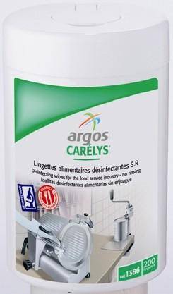 Produit d'hygi&egrave;ne Lingettes alimentaires desinfectantes SR Boite de 200 BGT