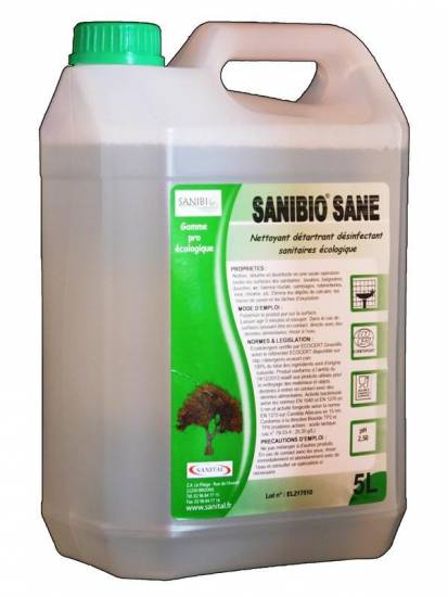Produit d'hygi&egrave;ne Lotion moussante SANIBIO ML (5L) BGT