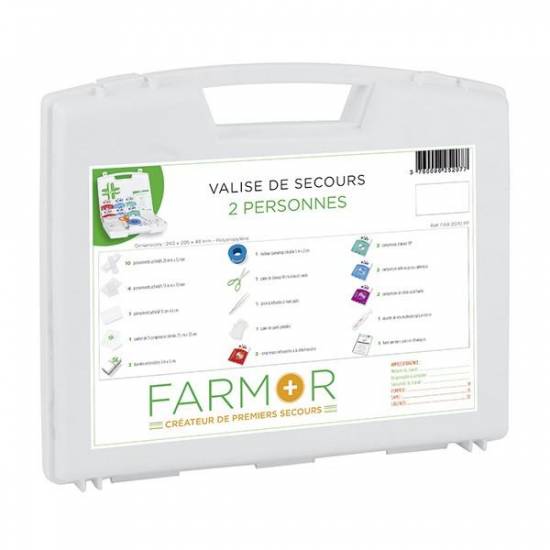 Produit d'hygi&egrave;ne Valise de secours 2 personnes BGT