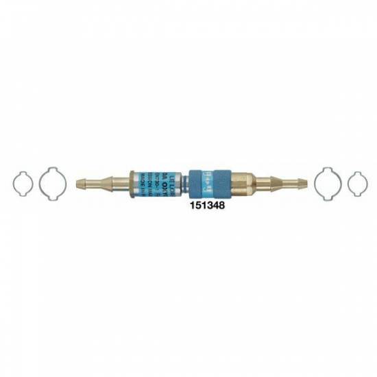 Flamme Coupleur M/F Oxy anti retour chalumeau 16x150 G / Tuyau &Oslash;10 & 6.3 Le Lorrain