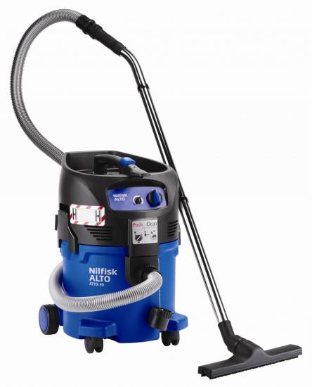 Aspirateur Industriel Aspirateur ATTIX 30-0H PC Classe securit&eacute; H  30 litres decolmatage PUSH & CLEAN Nilfisk