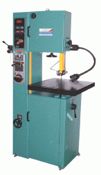 Machine Outil Scie &agrave; ruban vertical 400v vitesse : 25 &agrave; 1000m/mn  1.5kw