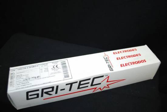 Metal d'apport Electrode rutilo-cellulosique GRICON 4Z E6012 &Oslash;2.5x350mm (l'&eacute;tui de 4.6kg)
