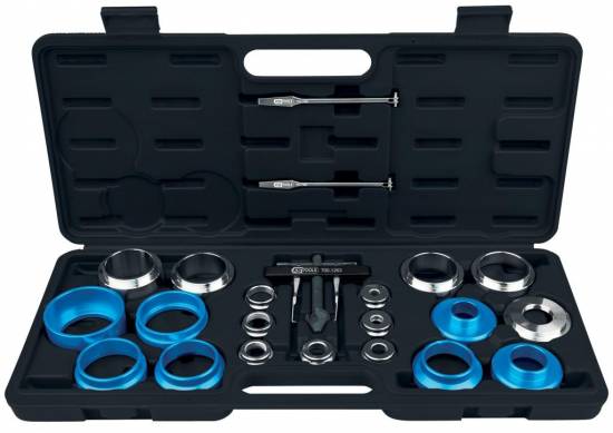 Outil Pneumatique Ensemble d&lsquo;outils pour le montage et d&eacute;montage de bagues d'&eacute;tanch&eacute;it&eacute; et joints spi, 24 pi&egrave;ces