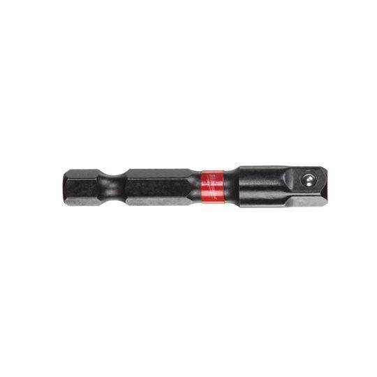 Outillage a main Adaptateur hex 1/4 -> Male carr&eacute; 1/2 Milwaukee