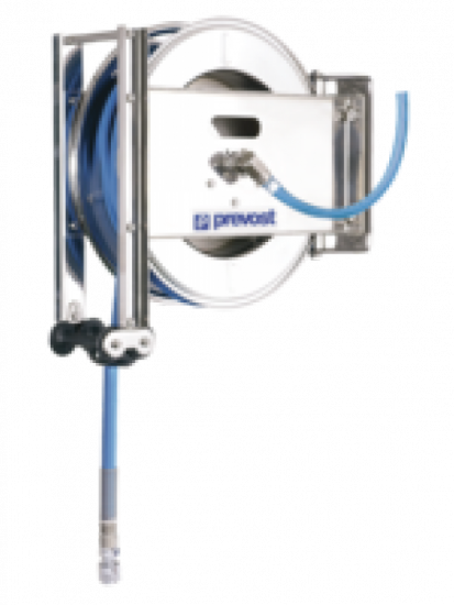 Fluiditique Enrouleur Eau Inox 304 15m 16x24 Raccord ELS 09 Prevost