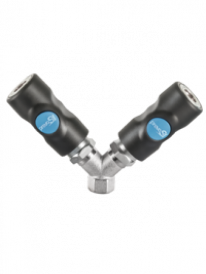 Outil Pneumatique Distributeur fixe 2 directions fillet&eacute; femelle G1/2 Prevost
