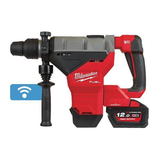 Perceuse M18 FHM-121C | M18 FUEL&trade; Perfo-burineur SDS-Max avec AUTOSTOP&trade; 1 Chargeur 1 batterie 12.0 Ah Milwaukee