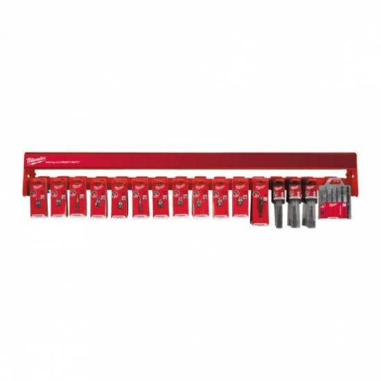 Outillage a main Barre pr&eacute;sentoir 1M Row Red SHOCKWAVE Milwaukee