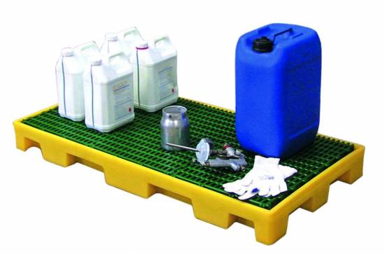 Stockage Retention Plate forme de r&eacute;tention 60 litres 1245x625x115 mm