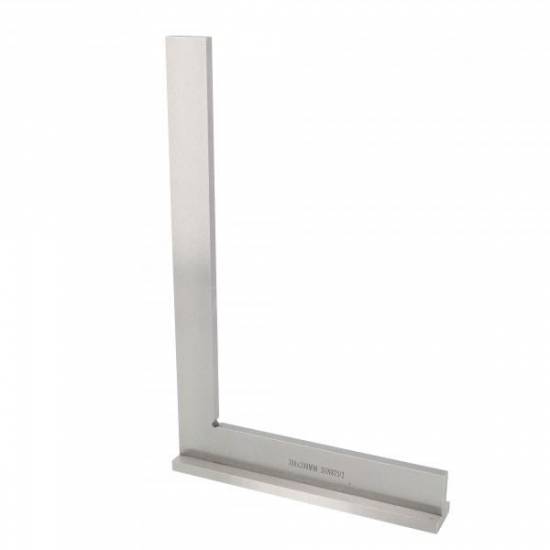 Metrologie Equerre de m&eacute;canicien &agrave; chapeau viss&eacute; Standard Pr&eacute;cision 1/25  Longueur x base : 300 x 200 mm  Section : 30 x 8.
