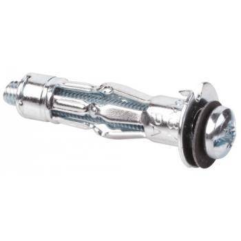 Visserie Fixation Chevilles m&eacute;talliques avec vis plaque de pl&acirc;tre Clipperton 5x52 (les 50)