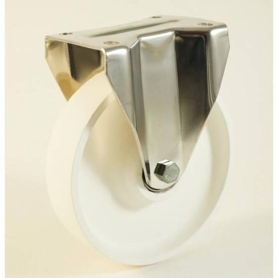 Manutention Roulette fix serie P/INOX20 &Oslash;150x40 rouleau inox