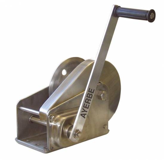 Manutention Treuil de securit&eacute; INOX 600 kg avec frein automatique
