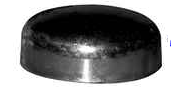 Raccord FOND BOMBE ACIER A SOUDER NOIR &Oslash; EXT.76,1 EPAISSEUR 2,9MM - NORME NF-EN10253-1