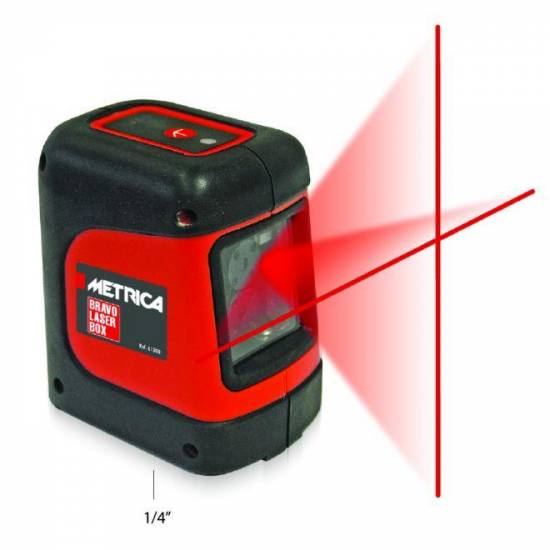 Metrologie Laser &agrave; lignes autonivelant port&eacute;e 10 m Laserbox Metrica