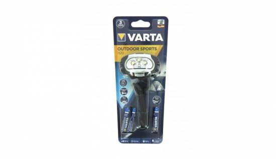 Mat&eacute;riel &eacute;lectrique LAMPE FRONTALE HEAD LIGHT 4LEDS 3X LR03 VARTA