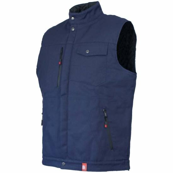 GILET WORKFIT Doublure Ouate 65% Coton 35% Polyester - 300 gr/m&sup2;
