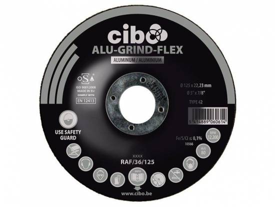 Abrasif Disque Alu-Grind Flex &Oslash;125x3mm A54 Cibo