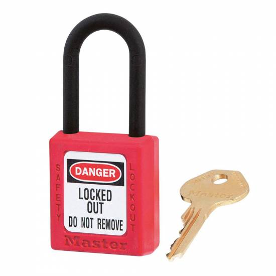 Mat&eacute;riel &eacute;lectrique Cadenas consignations &eacute;lectriques rouge zenex