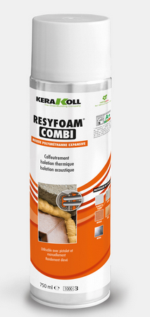 Colle et Etanch&eacute;it&eacute; Mousses polyur&eacute;thannes Resyfoam COMBI M+P 750ml KeraKoll