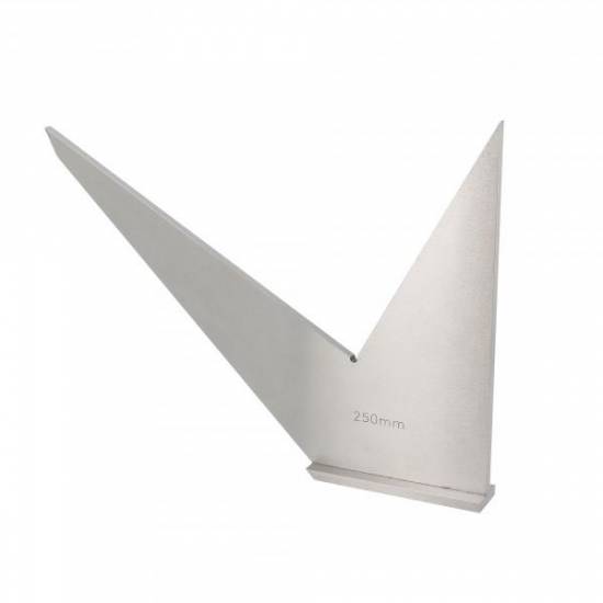 Metrologie Equerre &agrave; onglet 250mm 90/60/45/30&deg;