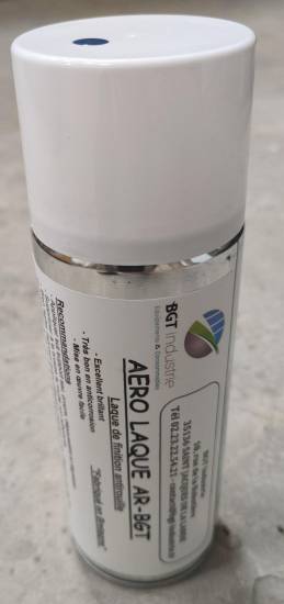 Peinture A&eacute;ro laque par 12 RAL 7004