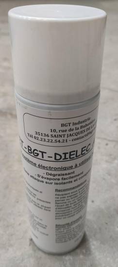 Colle et Etanch&eacute;it&eacute; Nettoyant contact dielectrique aerosol par 12