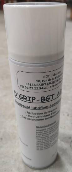 Peinture A&eacute;rosol d&eacute;grippant lubrifiant