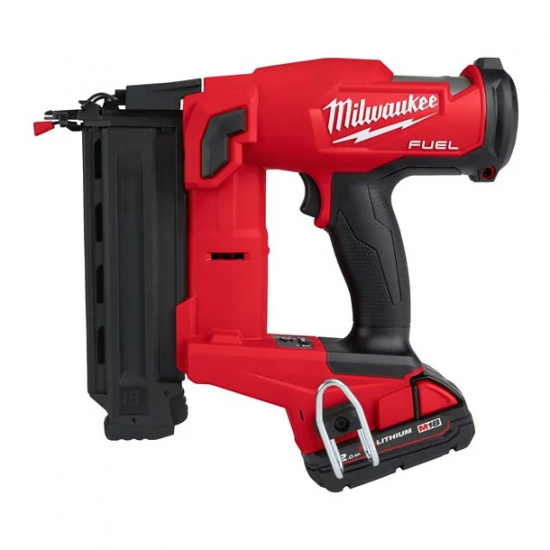 Perceuse Cloueur Finition M18 FN18GS-202X  avec Chargeur et 2 Batteries 2Ah livr&eacute; en HD Box Milwaukee