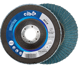 Abrasif Disque a lamelles &Oslash;125 plat Gr 40 CIBO STD