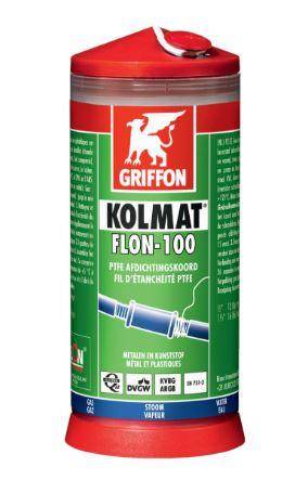 Colle et Etanch&eacute;it&eacute; Fil d'etancheite FLON 100 100% PTFE  en devidoir de 175m