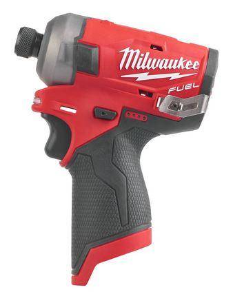 Perceuse Visseuse &agrave; Choc Silencieuse compacte M12 FQID-0 HEX 1/4 FUEL 50Nm (sans Batterie, sans chargeur, en carton) Milwaukee