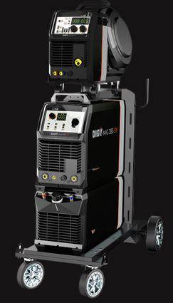 MIG/MAG POSTE DIGY-MIG355 WCS FAISCEAU 5M -350A &Agrave; 60%- REFROIDI EAU- 35/50-380V-3PH+PM + CHARIOT Wuithom