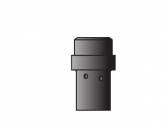 MIG/MAG Diffuseur PLUS 36 platique noir IDEM WCF0096 Trafimet