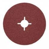 Finition Disque fibre Corindon KFS 125 X 22.23 grain 80 Rhodius