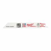 Lame scie ruban OBSOLETE Lame scie sabre 200mm bois-metal-plastique 10-14dts (5 pieces) Milwaukee