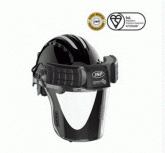 Voie respiratoire Powercap® Infinity® avec casque noir prise internationale JSP